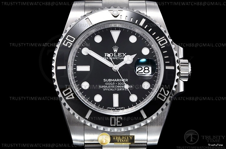 0318 TravelReady ROLSUB0426A – Submariner 116610LN 904L SS SS Black V6F V2 VS 1054